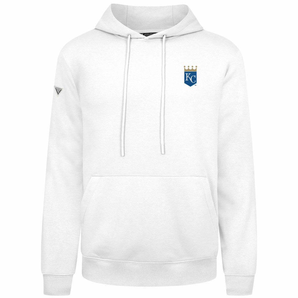 MLB Kansas City Royals Levelwear Podium Primary Pullover Hoodie
