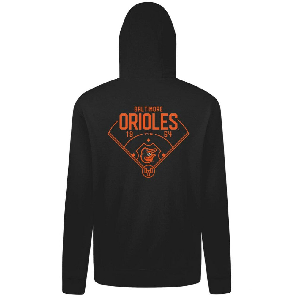 MLB Baltimore Orioles Levelwear Podium Primary Pullover Hoodie