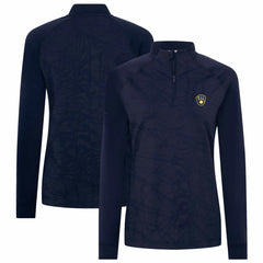 MLB Milwaukee Brewers Levelwear Women's Amethyst Insignia 2.0 Quarter-Zip Jacket