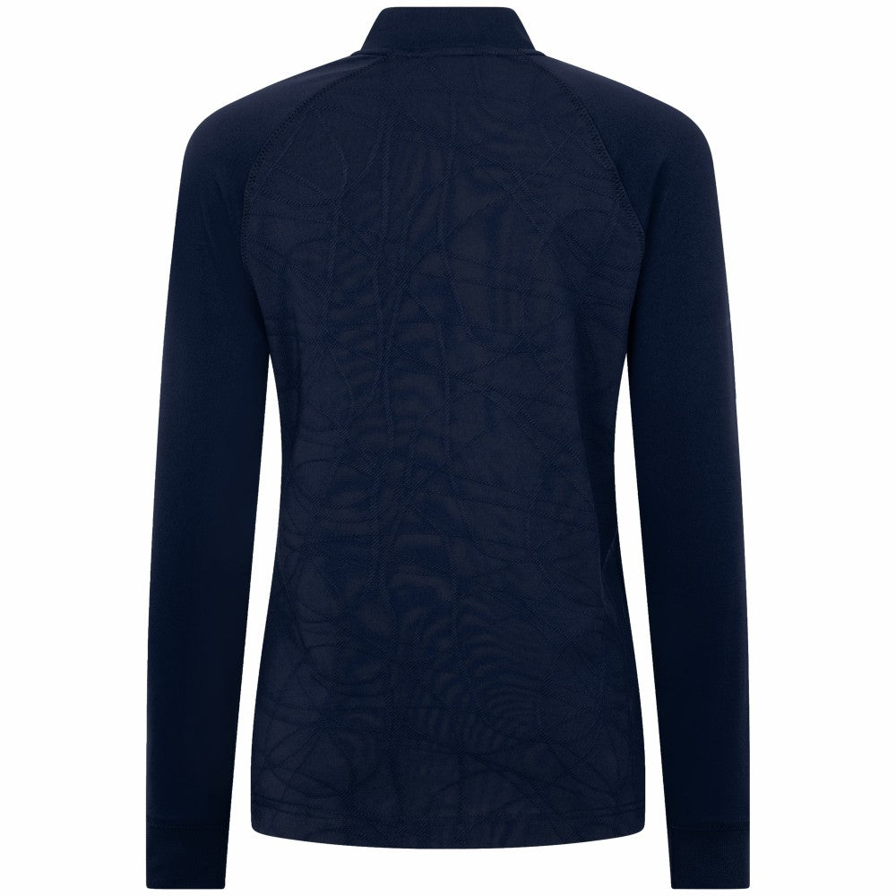 MLB Milwaukee Brewers Levelwear Women's Amethyst Insignia 2.0 Quarter-Zip Jacket