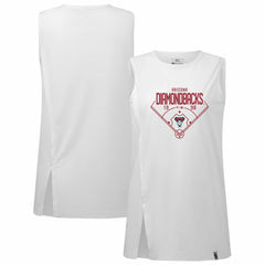 MLB Arizona Diamondbacks Levelwear Women's Influx Home Field Tank Top