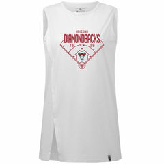 MLB Arizona Diamondbacks Levelwear Women's Influx Home Field Tank Top