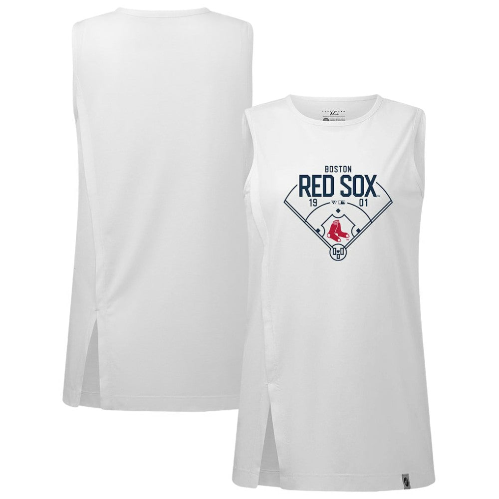 MLB Boston Red Sox Levelwear Women's Influx Home Field Tank Top