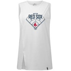 MLB Boston Red Sox Levelwear Women's Influx Home Field Tank Top
