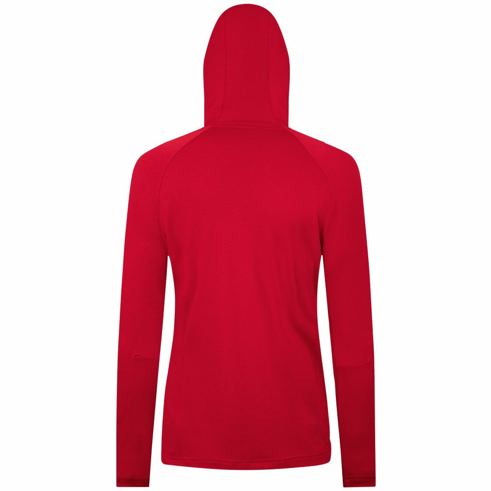 MLB Cincinnati Reds Levelwear Women's Raven Insignia 2.0 Quarter-Zip Jacket