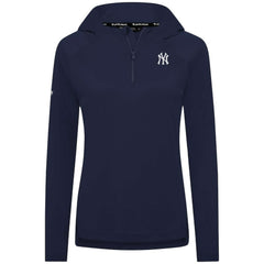MLB New York Yankees Levelwear Women's Raven Insignia 2.0 Quarter-Zip Jacket