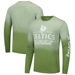 NBA Boston Celtics Sportiqe Unisex Sun Fade Vintage Mohave Long Sleeve T-Shirt