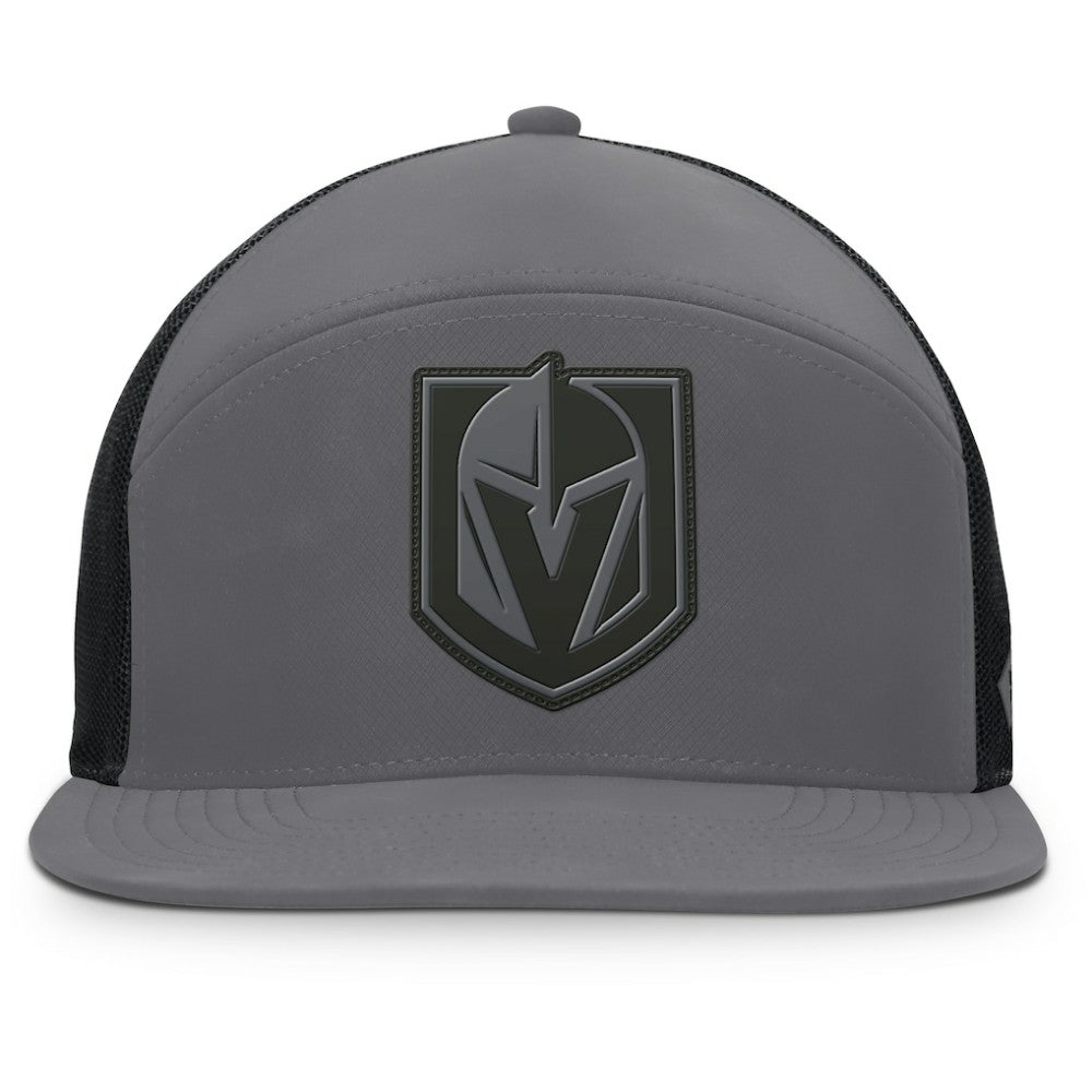 NHL Charcoal Vegas Golden Knights Fanatics Fairweather Adjustable Hat