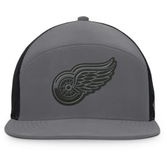 NHL Charcoal Detroit Red Wings Fanatics Fairweather Adjustable Hat