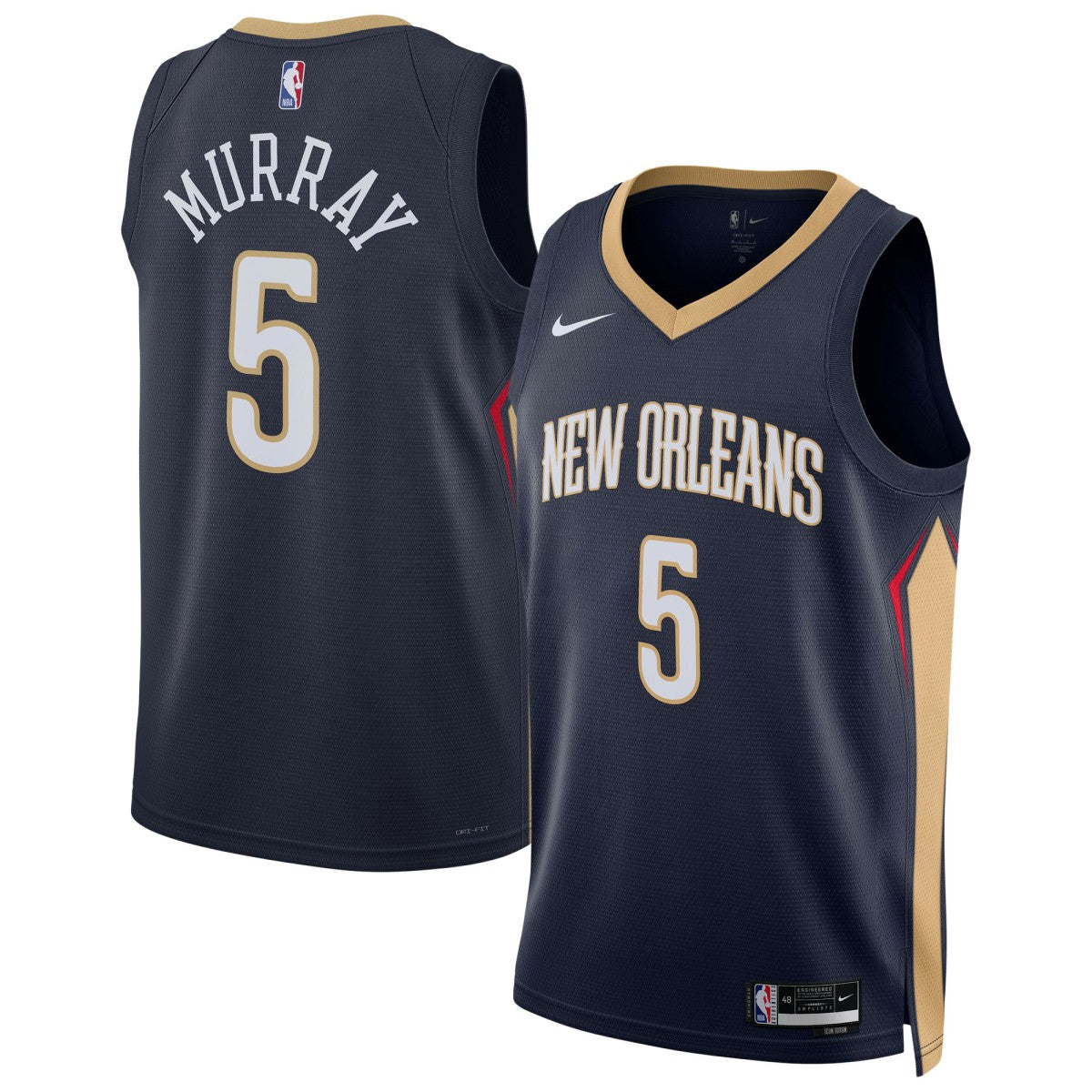 NBA Dejounte Murray New Orleans Pelicans Unisex 2024 Offseason Addition Swingman Jersey