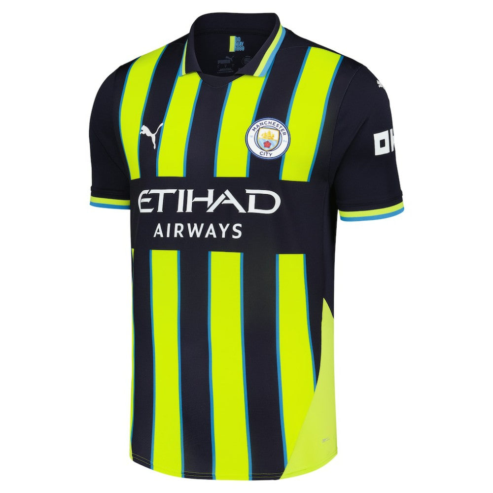 Manchester City 2024/25 Away Replica Custom Jersey - Puma Navy