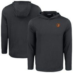 MLB Baltimore Orioles Cutter & Buck Coastline Epic Comfort Recycled Eco Hoodie Long Sleeve T-Shirt