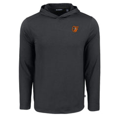 MLB Baltimore Orioles Cutter & Buck Coastline Epic Comfort Recycled Eco Hoodie Long Sleeve T-Shirt