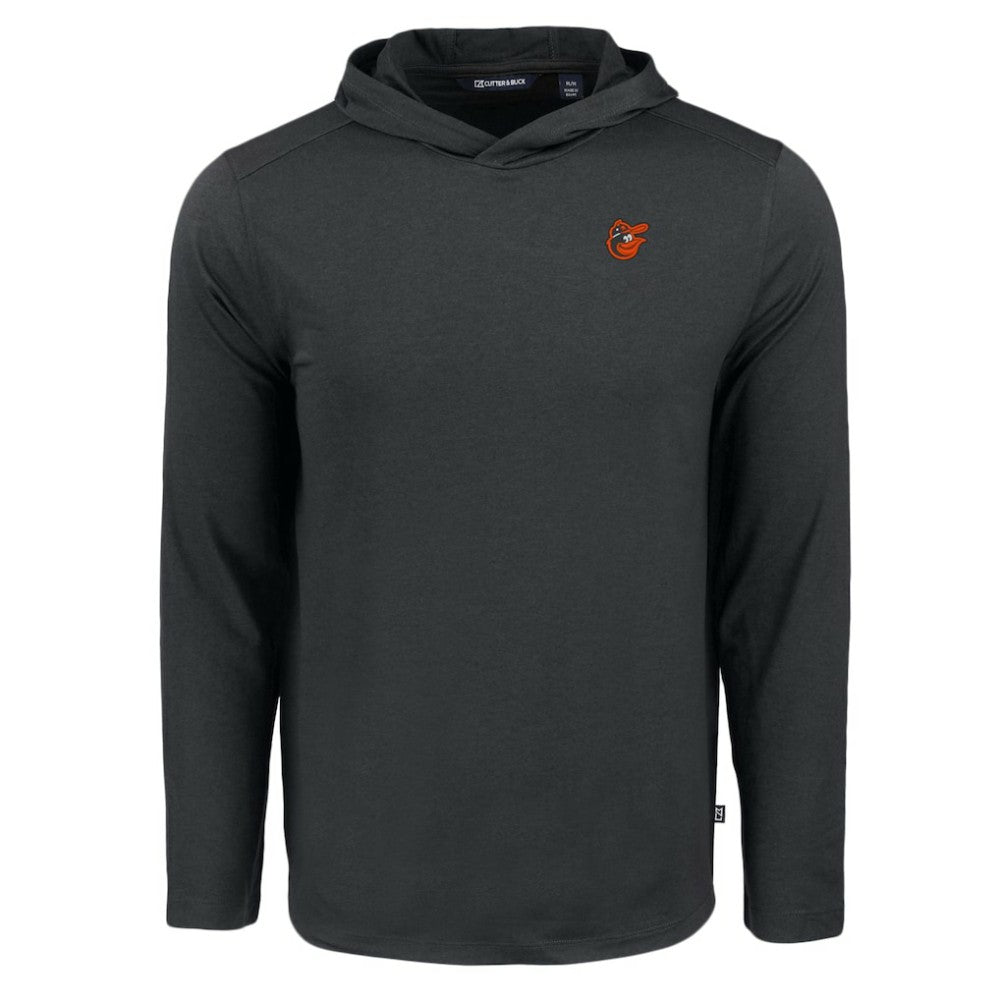 MLB Baltimore Orioles Cutter & Buck Coastline Epic Comfort Recycled Eco Hoodie Long Sleeve T-Shirt
