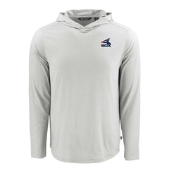 MLB Chicago White Sox Cutter & Buck Coastline Epic Comfort Recycled Eco Hoodie Long Sleeve T-Shirt