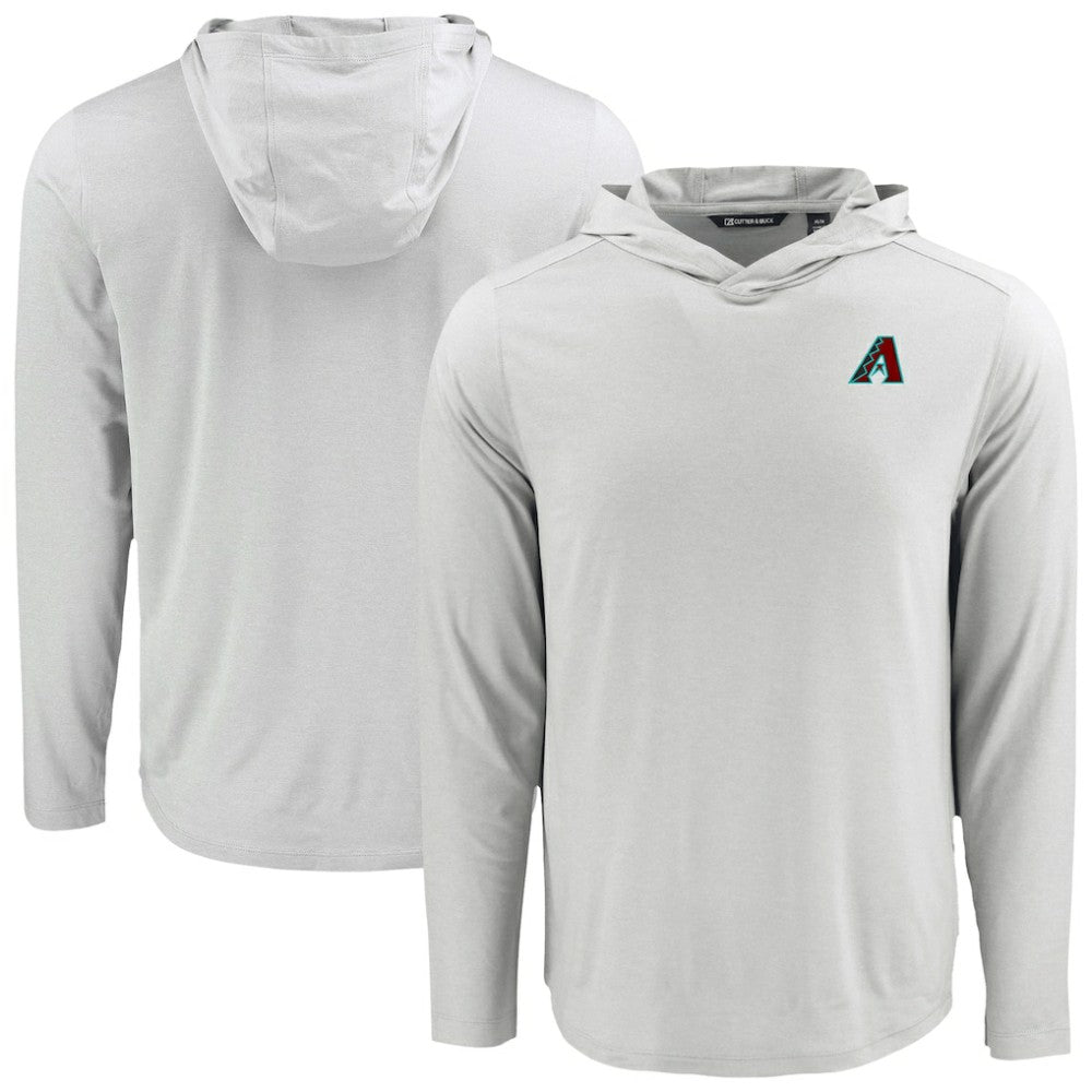 MLB Arizona Diamondbacks Cutter & Buck Coastline Epic Comfort Recycled Eco Hoodie Long Sleeve T-Shirt