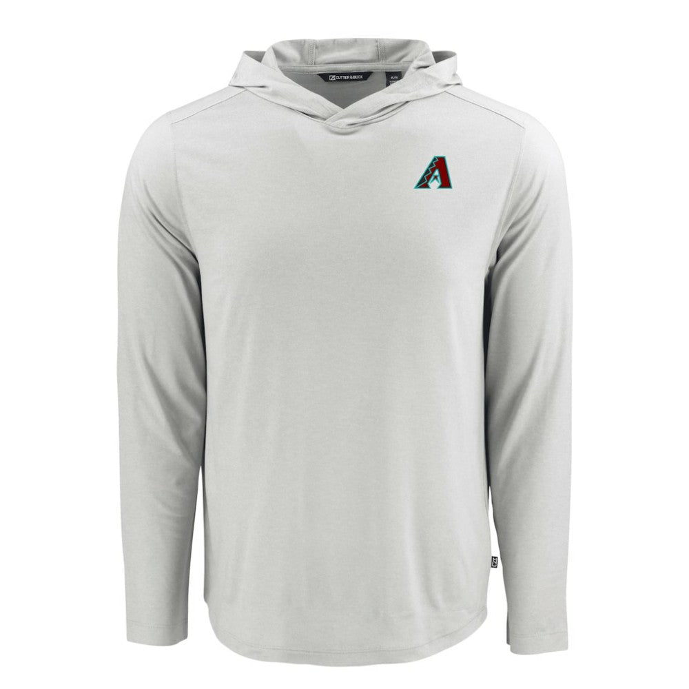 MLB Arizona Diamondbacks Cutter & Buck Coastline Epic Comfort Recycled Eco Hoodie Long Sleeve T-Shirt