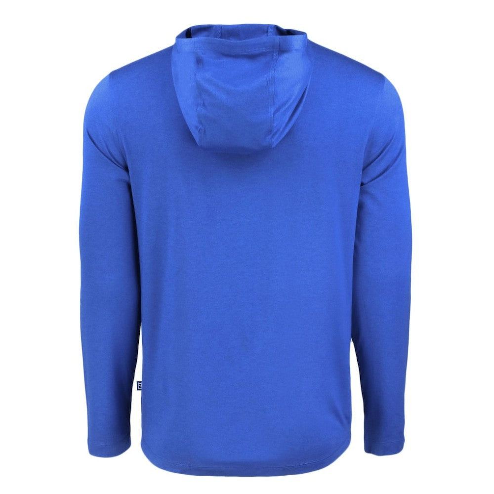 MLB Los Angeles Dodgers Cutter & Buck Coastline Epic Comfort Recycled Eco Hoodie Long Sleeve T-Shirt