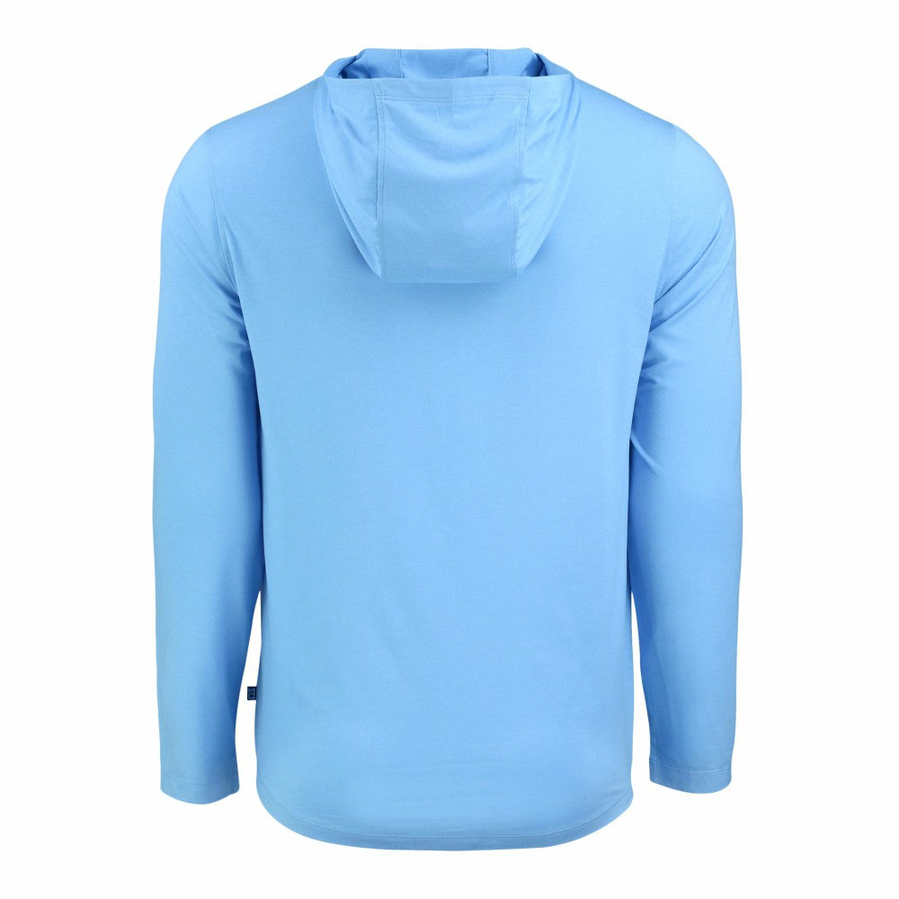 MLB Kansas City Royals Cutter & Buck Coastline Epic Comfort Recycled Eco Hoodie Long Sleeve T-Shirt
