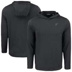 MLB Miami Marlins Cutter & Buck Coastline Epic Comfort Recycled Eco Hoodie Long Sleeve T-Shirt