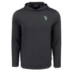 MLB Athletics Cutter & Buck Coastline Epic Comfort Recycled Eco Hoodie Long Sleeve T-Shirt