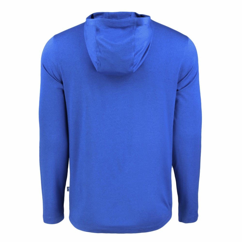 MLB Kansas City Royals Cutter & Buck Coastline Epic Comfort Recycled Eco Hoodie Long Sleeve T-Shirt