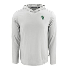 MLB Athletics Cutter & Buck Coastline Epic Comfort Recycled Eco Hoodie Long Sleeve T-Shirt