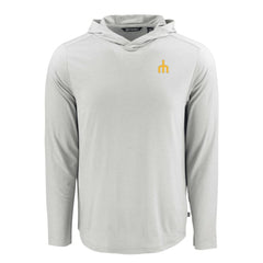 MLB Seattle Mariners Cutter & Buck Coastline Epic Comfort Recycled Eco Hoodie Long Sleeve T-Shirt