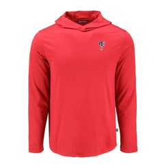 MLB Philadelphia Phillies Cutter & Buck Coastline Epic Comfort Recycled Eco Hoodie Long Sleeve T-Shirt