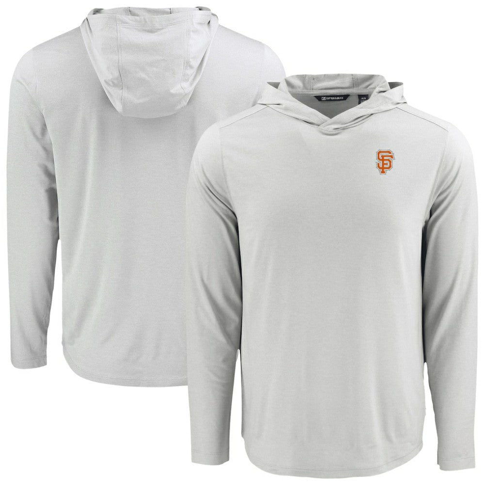 MLB San Francisco Giants Cutter & Buck Coastline Epic Comfort Recycled Eco Hoodie Long Sleeve T-Shirt