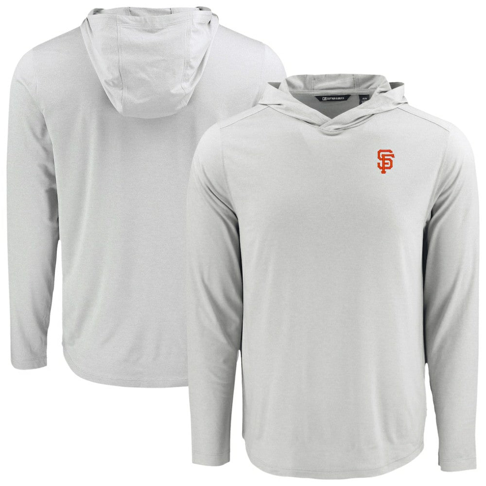 MLB San Francisco Giants Cutter & Buck Coastline Epic Comfort Recycled Eco Hoodie Long Sleeve T-Shirt