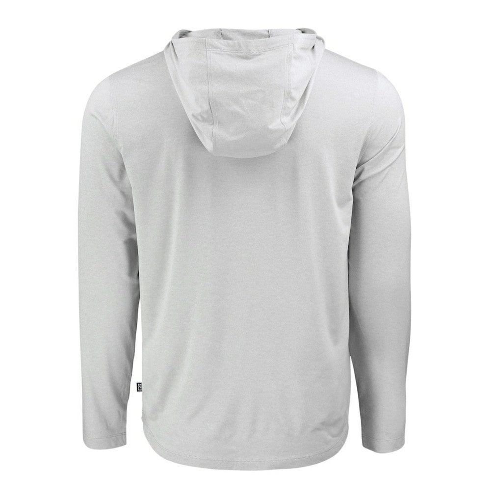 MLB Seattle Mariners Cutter & Buck Coastline Epic Comfort Recycled Eco Hoodie Long Sleeve T-Shirt