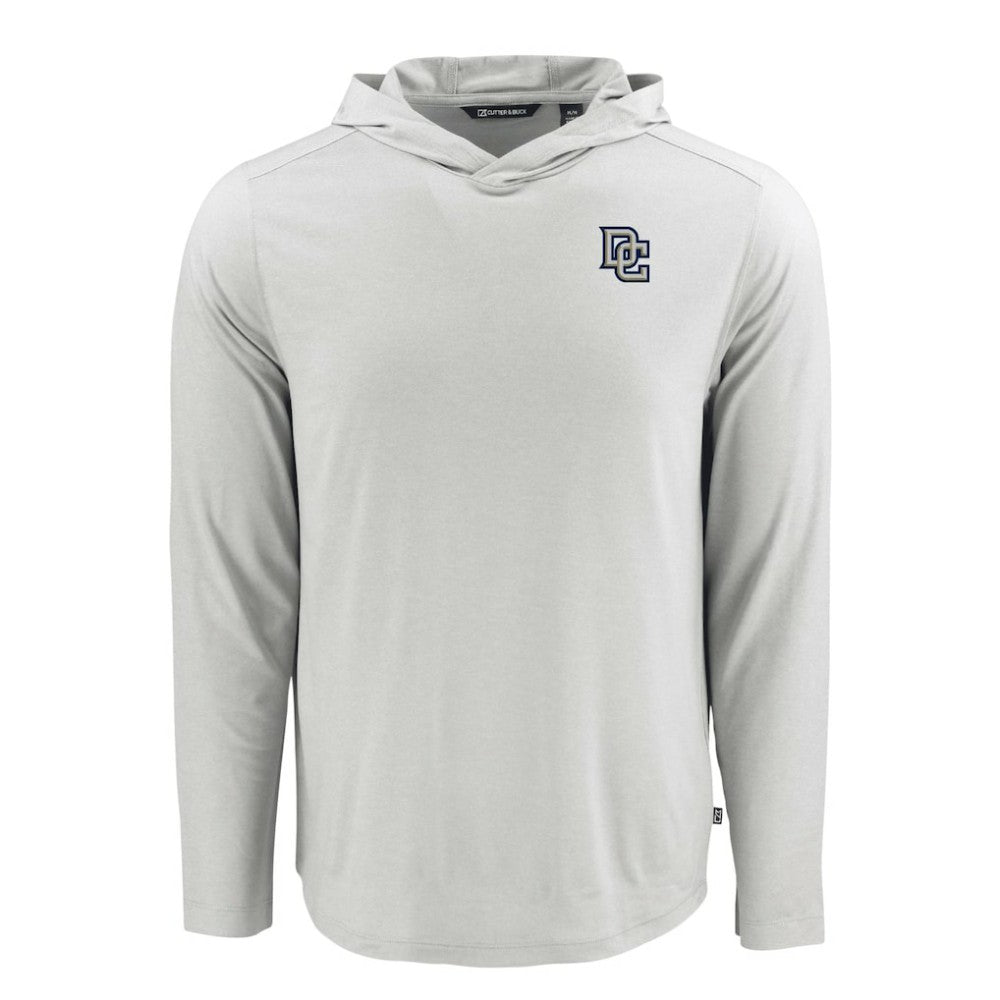 MLB Washington Nationals Cutter & Buck Coastline Epic Comfort Recycled Eco Hoodie Long Sleeve T-Shirt