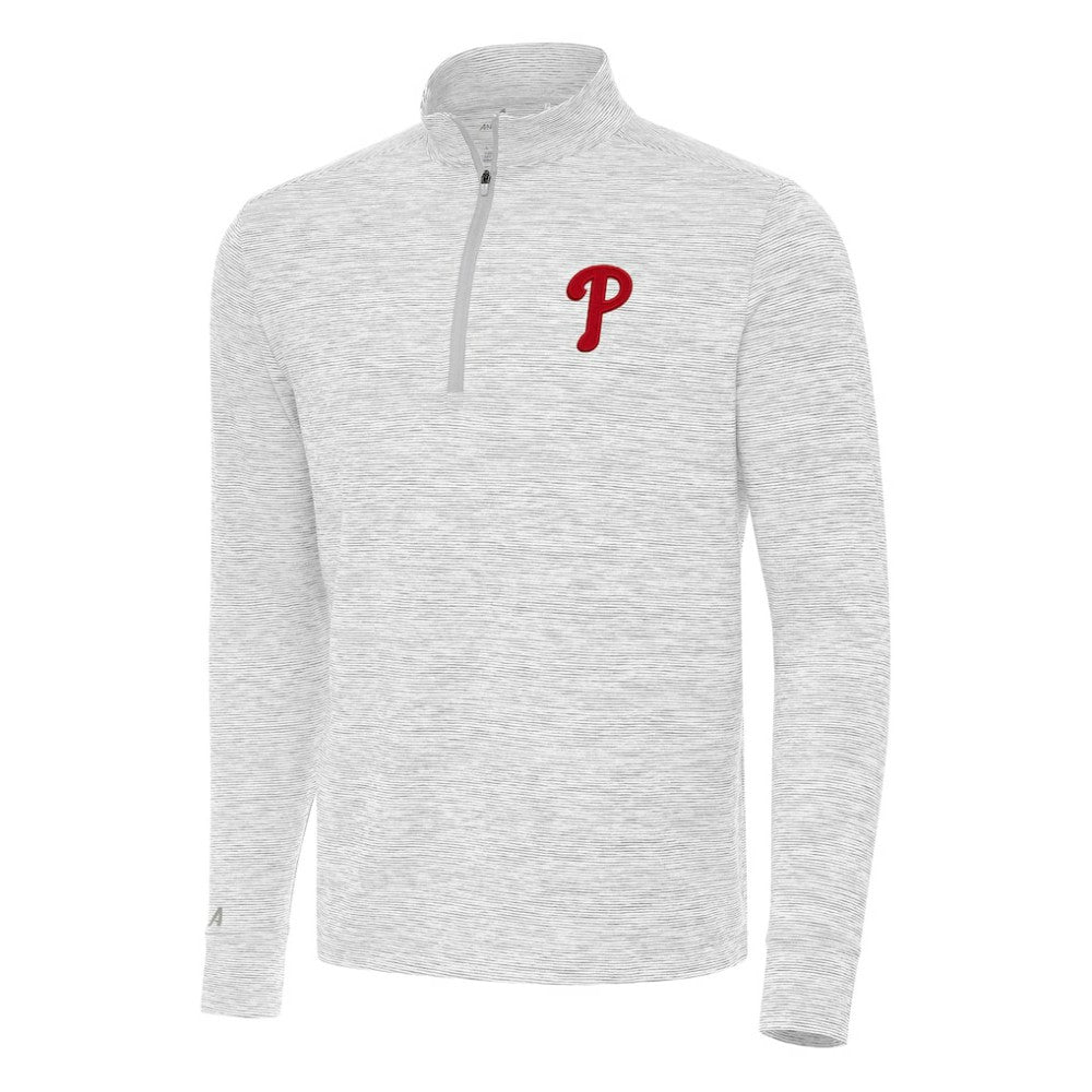 MLB Philadelphia Phillies Antigua Cause Quarter-Zip Top