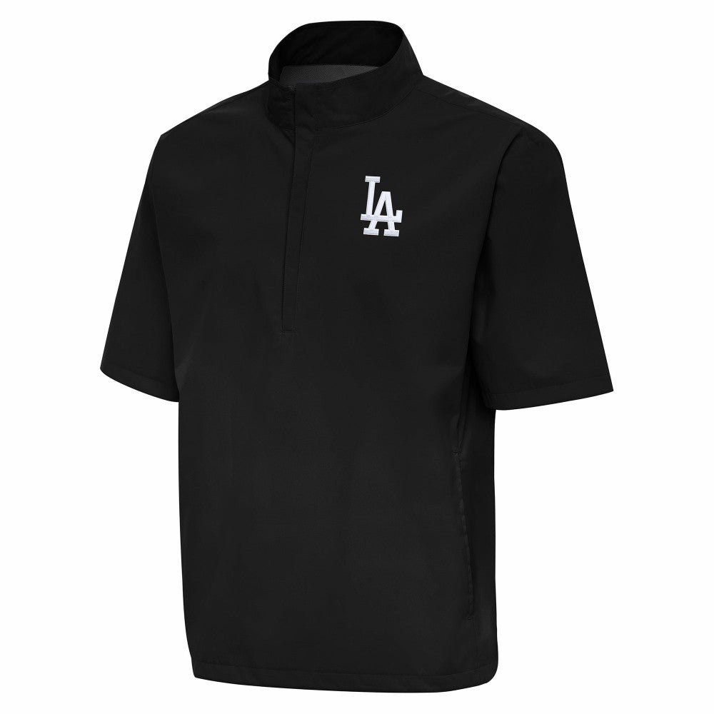 MLB Los Angeles Dodgers Antigua Brisk Quarter-Zip Wind Shirt