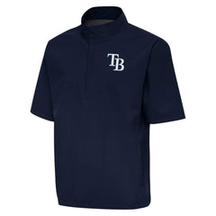 MLB Tampa Bay Rays Antigua Brisk Quarter-Zip Wind Shirt