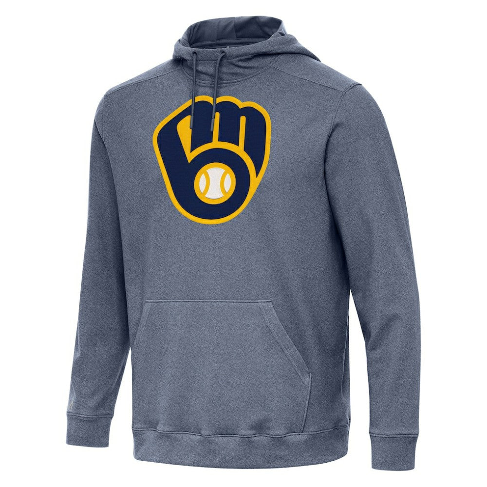 MLB Milwaukee Brewers Antigua Cloud Pullover Hoodie
