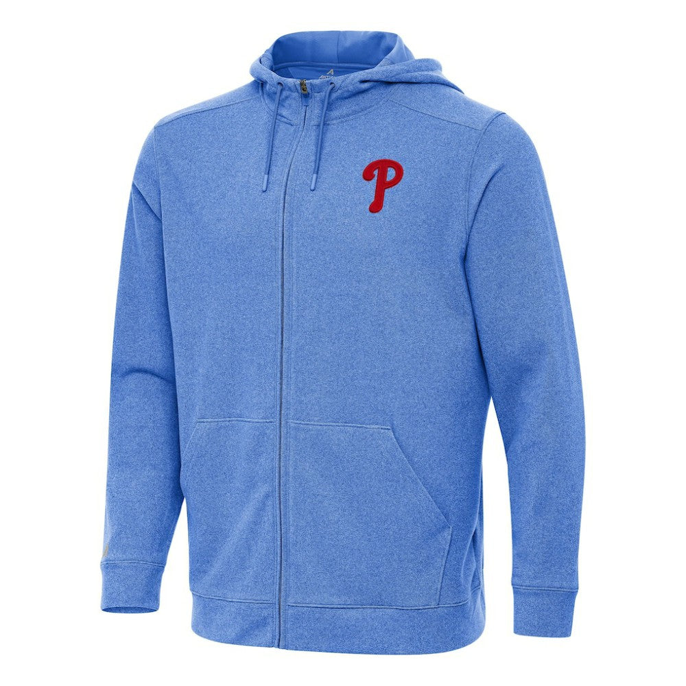 MLB Philadelphia Phillies Antigua Effortless Full-Zip Hooded Jacket