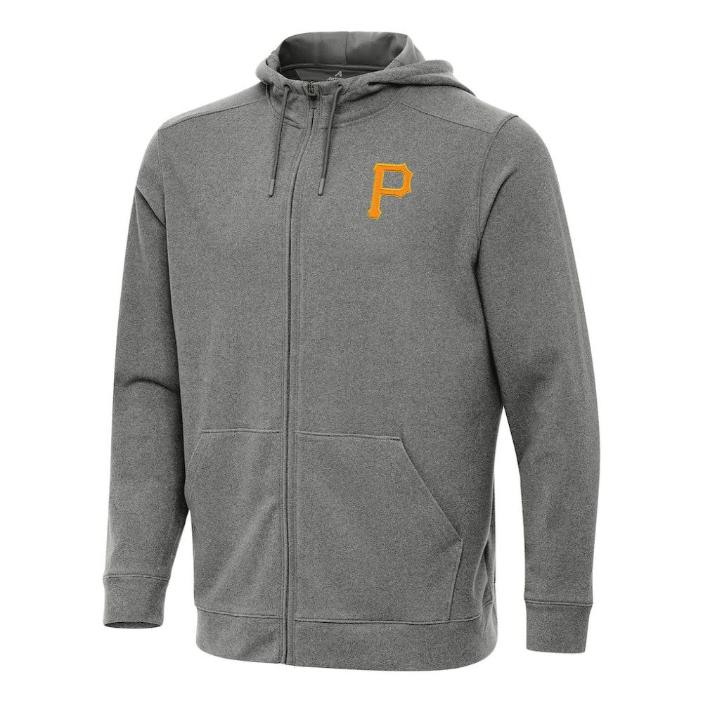 MLB Pittsburgh Pirates Antigua Effortless Full-Zip Hooded Jacket