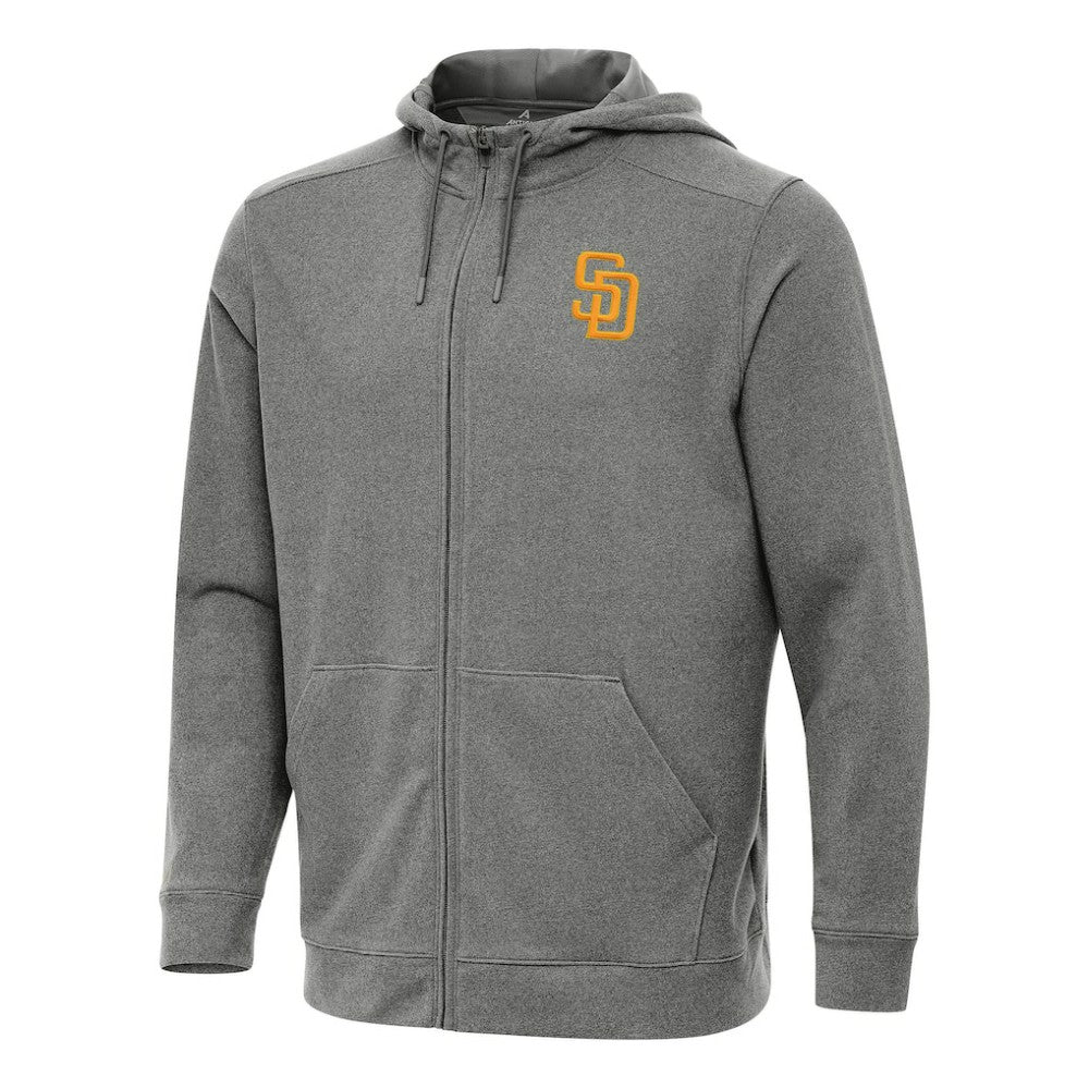 MLB San Diego Padres Antigua Effortless Full-Zip Hooded Jacket