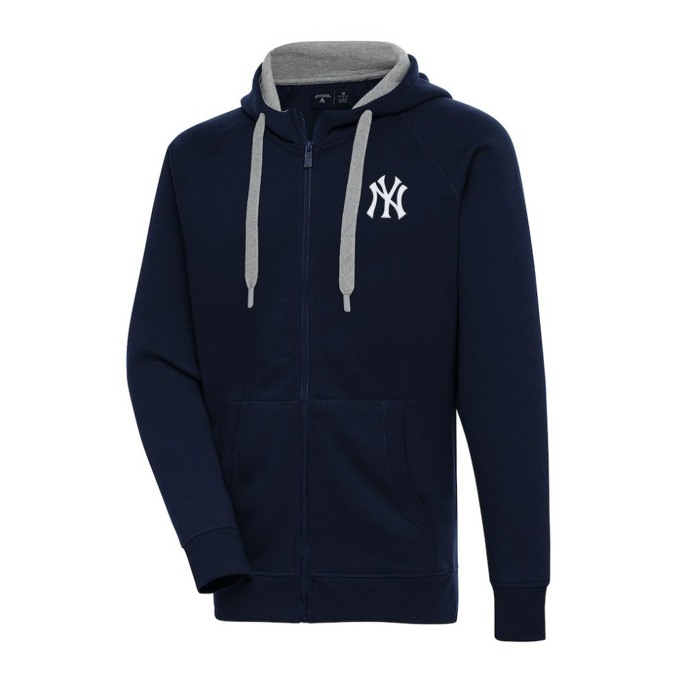 MLB New York Yankees Antigua Big & Tall Victory Full-Zip Hoodie Jacket