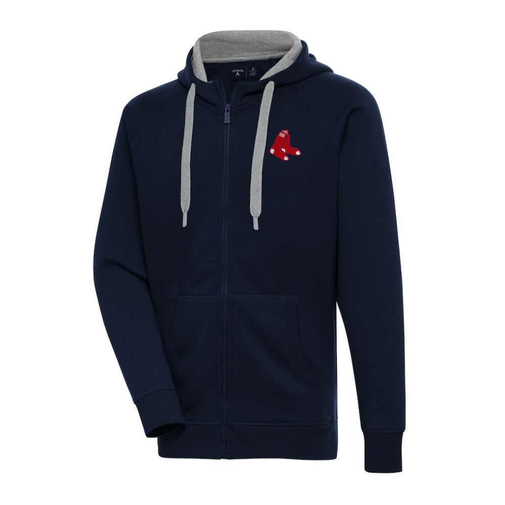 MLB Boston Red Sox Antigua Big & Tall Victory Full-Zip Hoodie Jacket