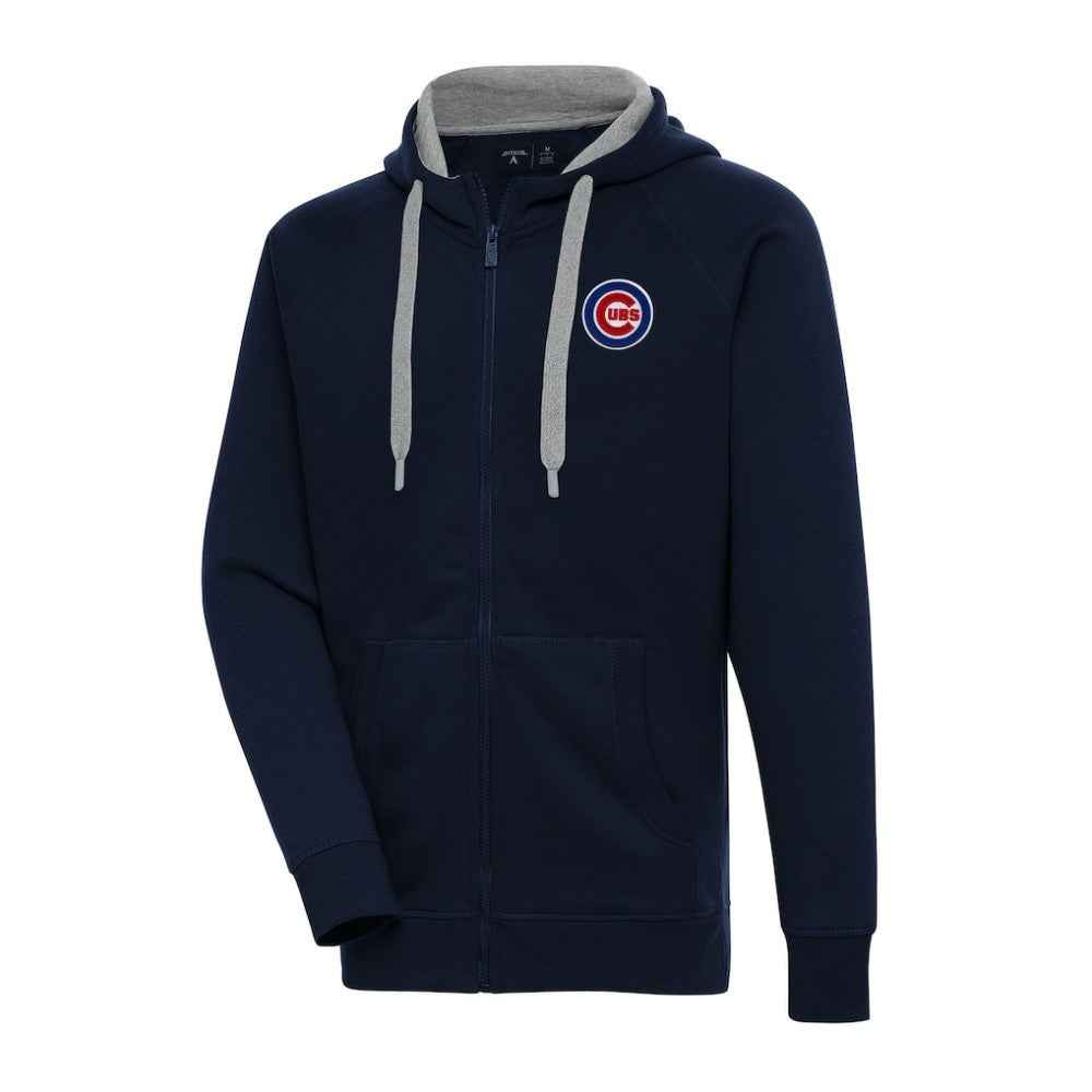 MLB Chicago Cubs Antigua Big & Tall Victory Full-Zip Hoodie Jacket