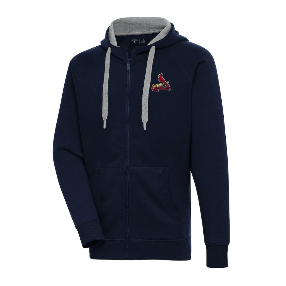 MLB St. Louis Cardinals Antigua Big & Tall Victory Full-Zip Hoodie Jacket
