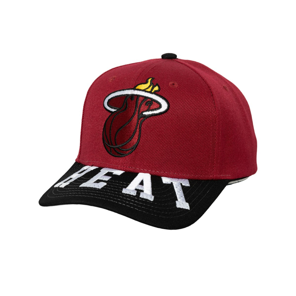 NBA Miami Heat Underarch Two-Tone Pro Crown Snapback Hat