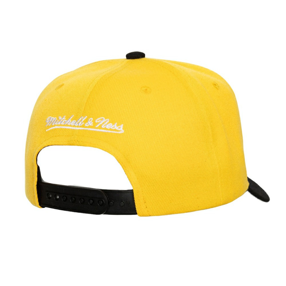 NHL Gold/Black Boston Bruins Mitchell & Ness Underarch Two-Tone Pro Crown Snapback Hat