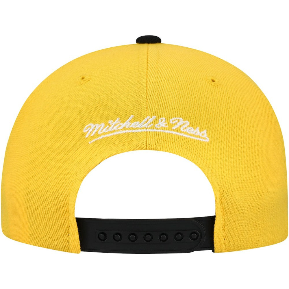 NHL Gold/Black Pittsburgh Penguins Mitchell & Ness Underarch Two-Tone Pro Crown Snapback Hat