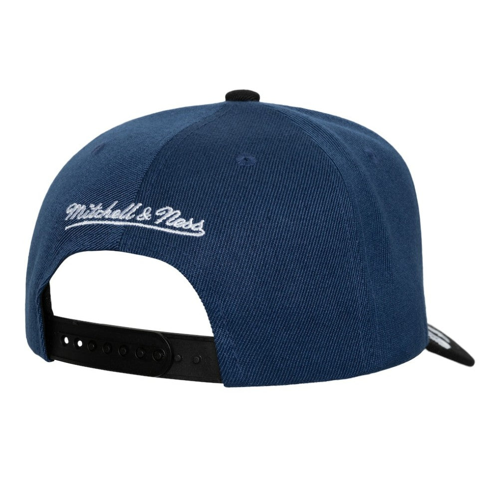 NHL Blue/Black Tampa Bay Lightning Mitchell & Ness Underarch Two-Tone Pro Crown Snapback Hat