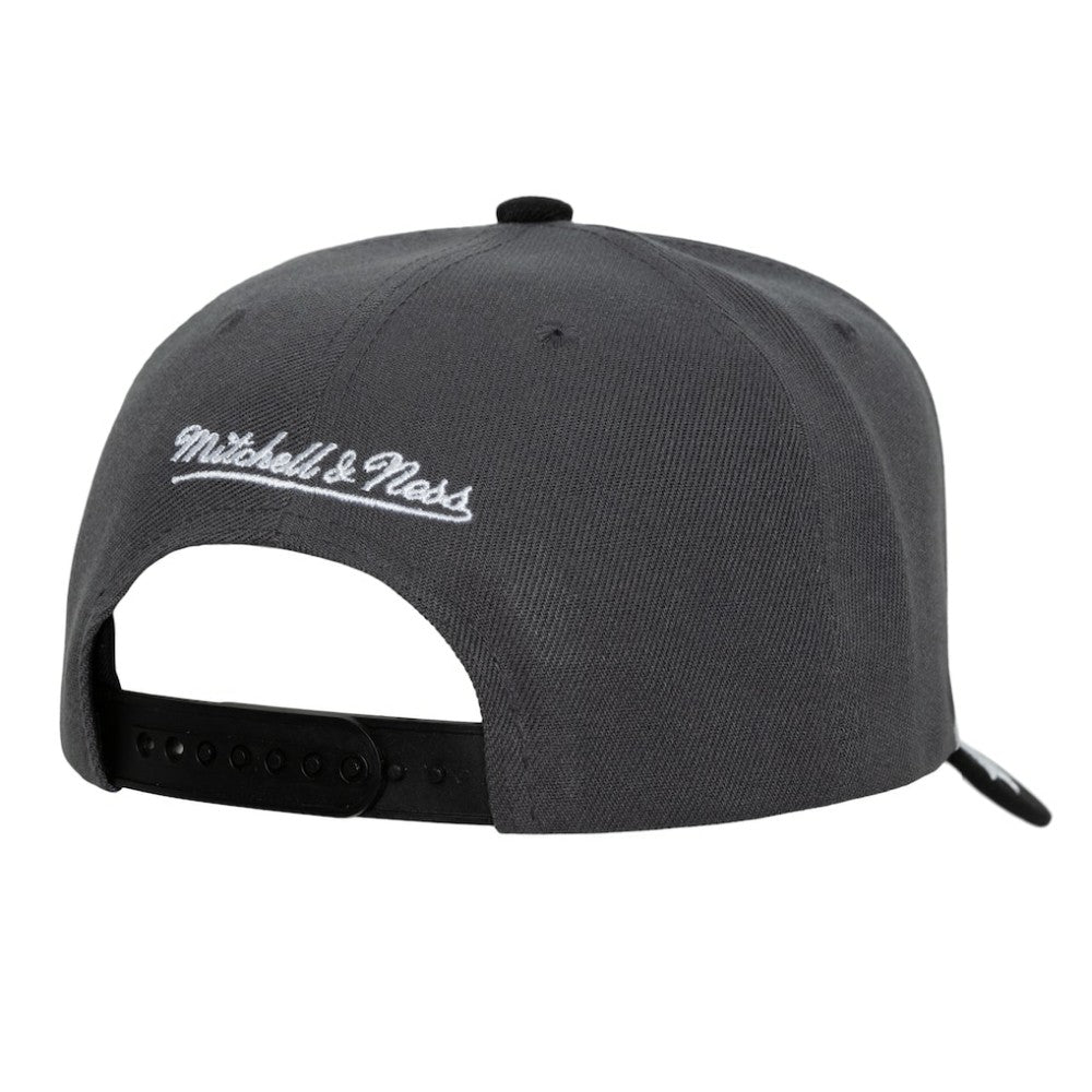 NHL Gray/Black Vegas Golden Knights Mitchell & Ness Underarch Two-Tone Pro Crown Snapback Hat