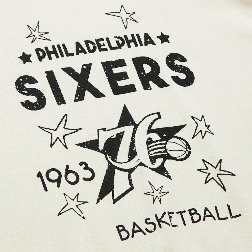NBA Philadelphia 76ers Women's Hardwood Classics Pullover Sweatshirt